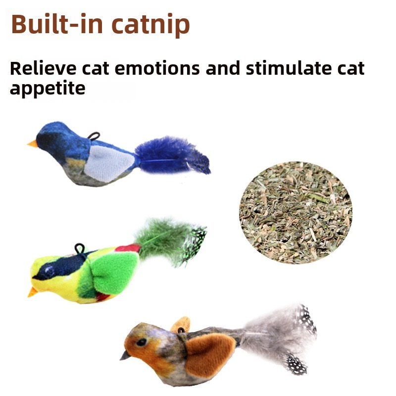 Pet Sound Bird Toy, Universal For Pets Of All Ages, Safe Material, Durable And Anti-bite, Alleviate Pet Anxiety