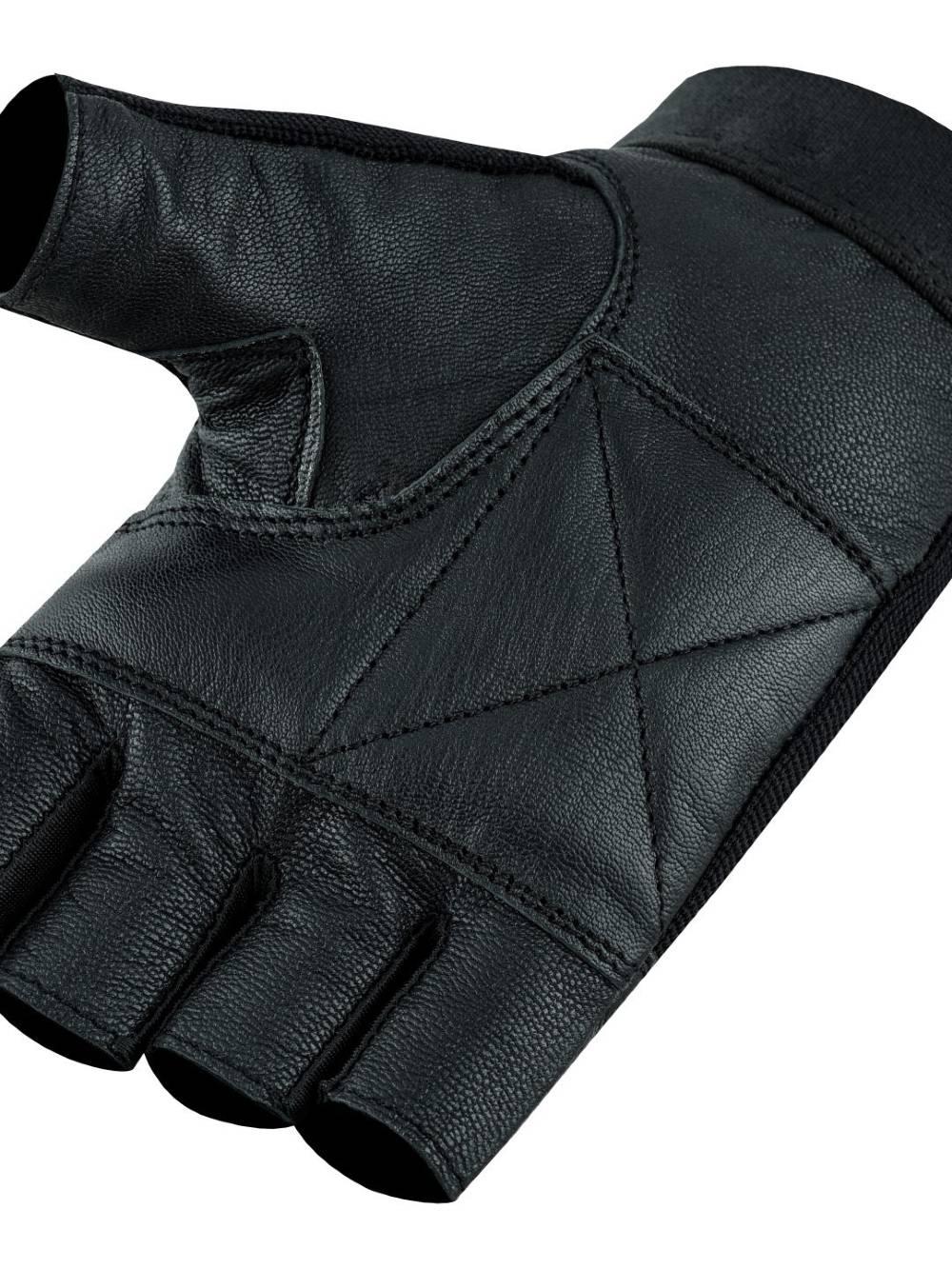 Gym, Cycling Padded leather gloves workout fitness weight lifting Stylish  Men and Women Half finger